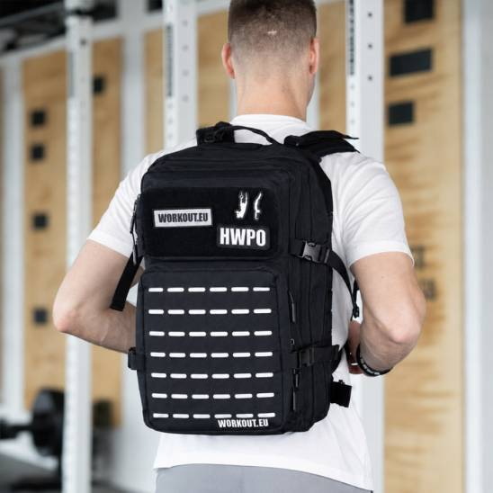 Fitness batoh WORKOUT 2.0 - black/gray