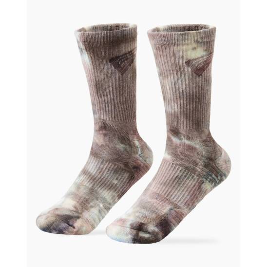 Calzini TYR Ethos Dyed Crew - Marrone