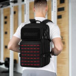 Fitness batoh WORKOUT 2.0 - black/red