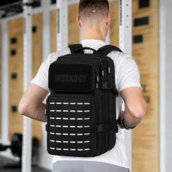 Fitness batoh WORKOUT 2.0 - white/black
