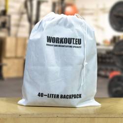 Fitness batoh WORKOUT 2.0 - white/black