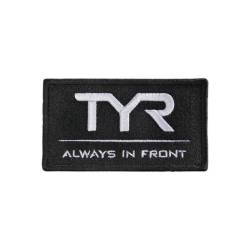 Nášivka TYR - černá ALWAYS IN FRONT