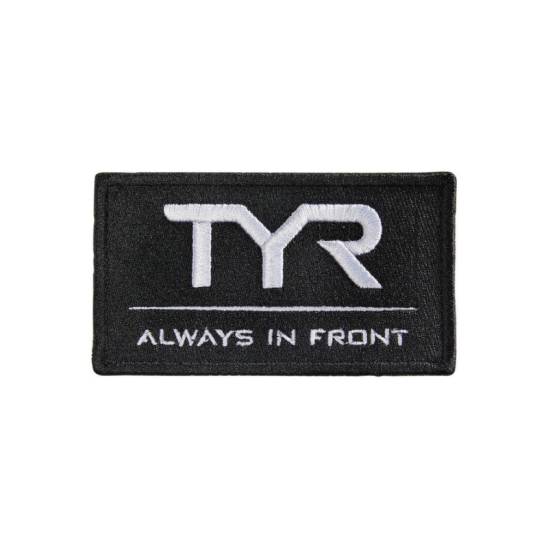Nášivka TYR - černá ALWAYS IN FRONT