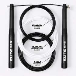 Performance Speed Rope - 3-Cable Bundle - Black