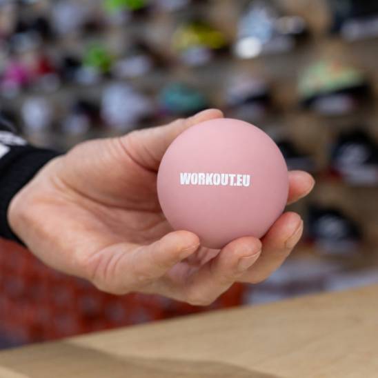 Lacrosse Ball WORKOUT Massage Ball - Powder Pink