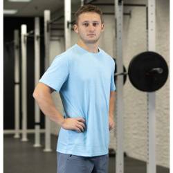 Pánské sportovní tričko WORKOUT - modré