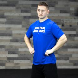 Pánské tričko Nike More Pain More Gain - Blue