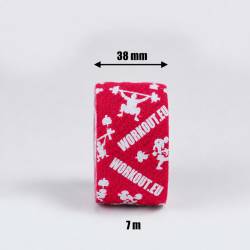 Thumb Hookgrip tape WORKOUT úzká - délka 7 m (červená)