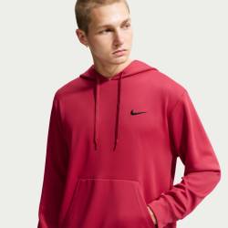 Pánská mikina Nike Dri-FIT s kapucí a UV ochranou - červená