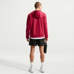 Pánská mikina Nike Dri-FIT s kapucí a UV ochranou - červená