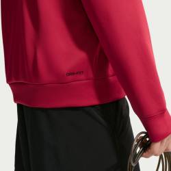 Pánská mikina Nike Dri-FIT s kapucí a UV ochranou - červená