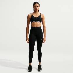 Dámská podprsenka Nike Indy s lehkou oporou - černá