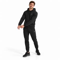 Pánská mikina Nike Dri-FIT s kapucí a UV ochranou - černá