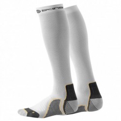 Compression knee socks Skins Active Unisex White