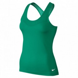 Woman top Nike Pro Hypercool Tank - green