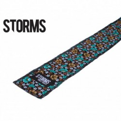 Zpevňovač zápěstí STORMS Wrist Wraps - Green Flower
