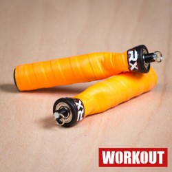 Rx Jump Rope - dark orange handle (pair)