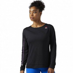Dámské triko CrossFit JACQUARD LS TEE BQ5225