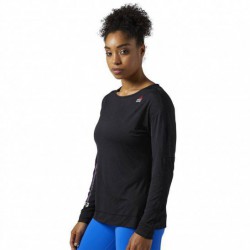 Dámské triko CrossFit JACQUARD LS TEE BQ5225