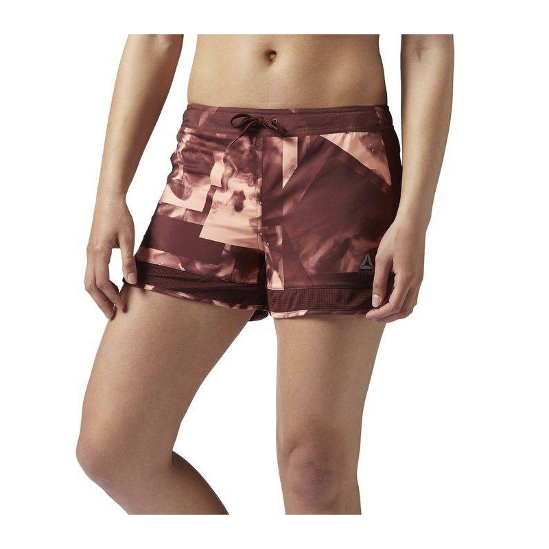 Dámské šortky WOR SMOKE PRINT WVN SHRT BQ5614