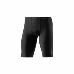 Man compression poloviční Tight Skins Bio A400 Black/Charcoal